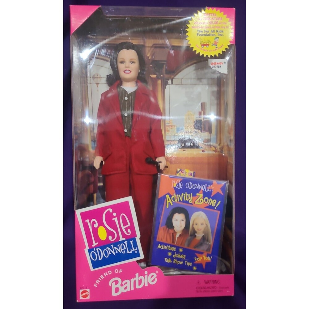 1999 Rosie O’Donnell Friend of Barbie Doll NIB NRFB Mattel 22016